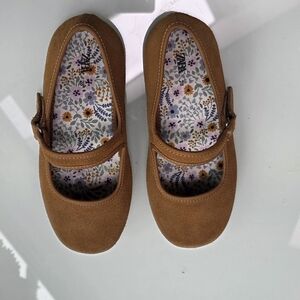 Zara Suede Mary Janes